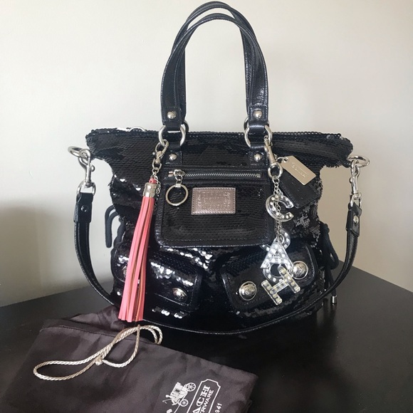 Coach Poppy Sequin Spotlight Shoulder Crossbody Purse, Y2K Limited Edition 2009 - Picture 1 of 16